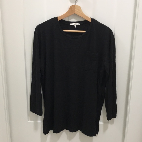 Oak + Fort Long Sleeve Shirt with Pocket - Picture 1 of 4